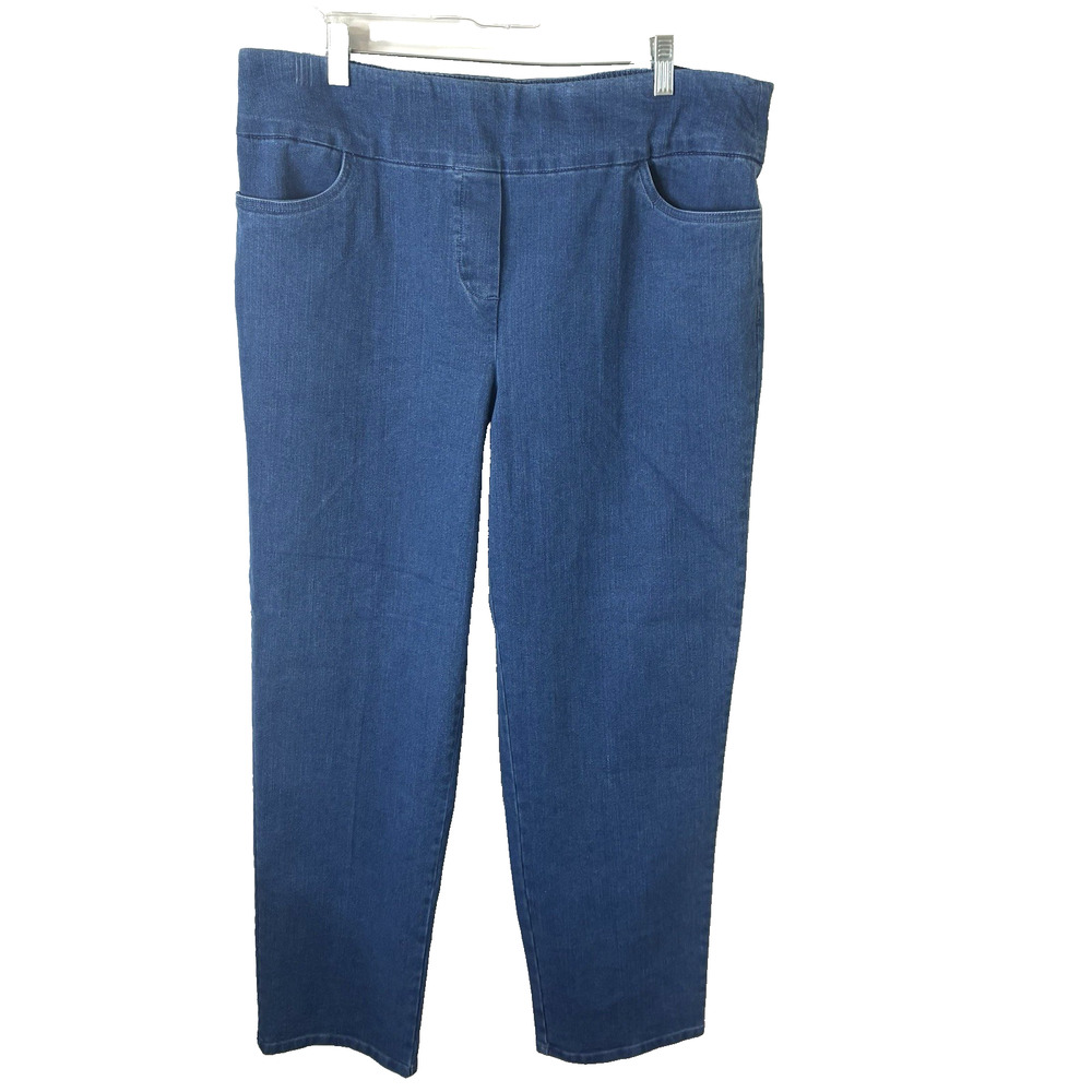 Alfred Dunner NWT Women's Allure Pant Super Stretch Modern Fit Slimming Size 14